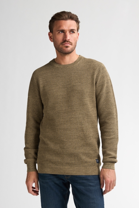 Petrol Industries men knitwear round neck basic